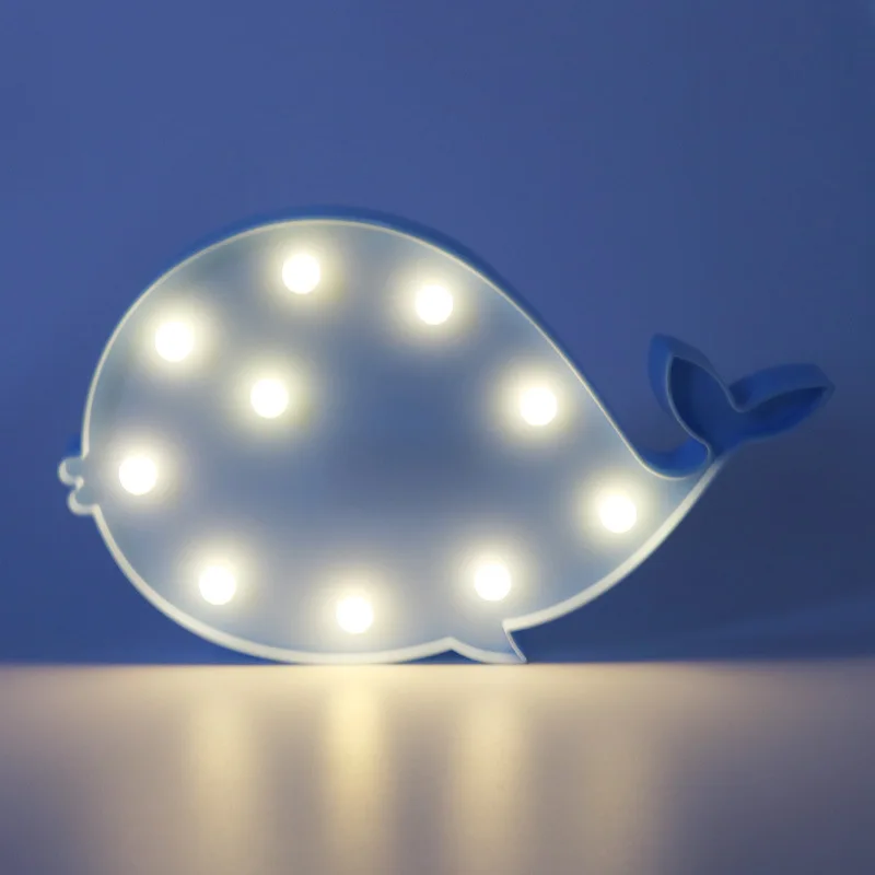 

Led Flamingo Night Light Clouds Marquee Sign Pineapple Deer Cactus Led Light Table lamp Romantic Wall Lamp Kids Children Gift