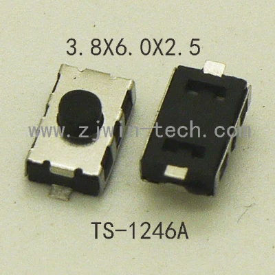 20 шт. 4X6X2,5 мм(3x6 мм) 2Pin SMD пульт дистанционного управления Мгновенный кнопочный переключатель резиновый тактильный переключатель для автомобильной системы ключ кнопка питания
