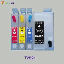 vilaxh T2521 For Epson refill Ink Cartridge For epson WorkForce WF-3620 WF-3640 WF-7110 WF-7610 WF-7620 wf 3620 3640 7610 7110