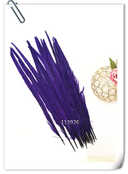 

Free shipping 100pcs 40-45cm natural pheasant feathers dyed purple pheasant tail feathers for crafts indian feather headdress