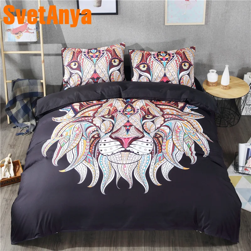 Svetanya Duvet Cover+Pillowcases Cotton 3pc Bedding Sets
