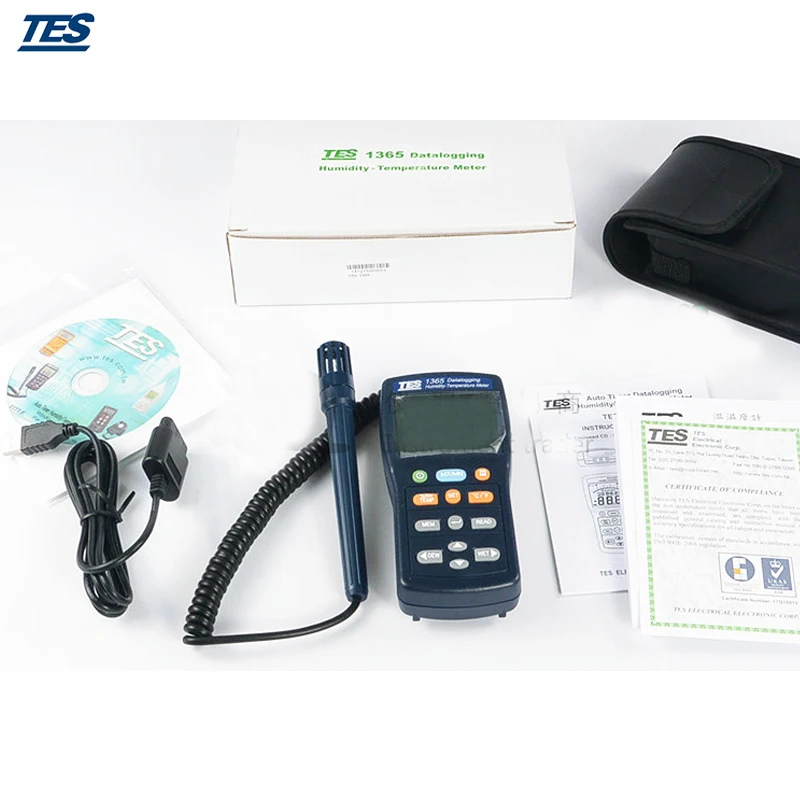 TES-1365 измеритель температуры влажности