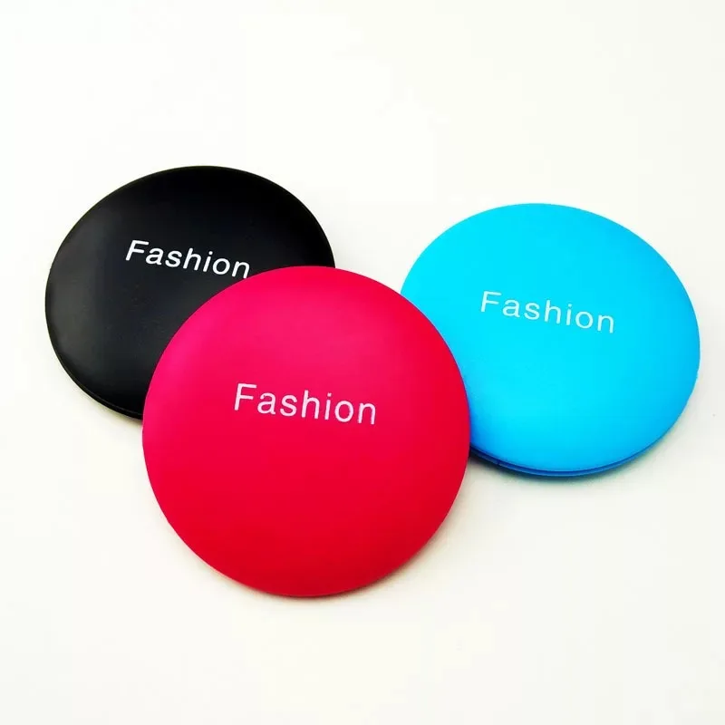

Double Side Portable Mini Makeup Mirror Lovely blue Color Pattern Foldable Detachable Cosmetic Compact Mirror