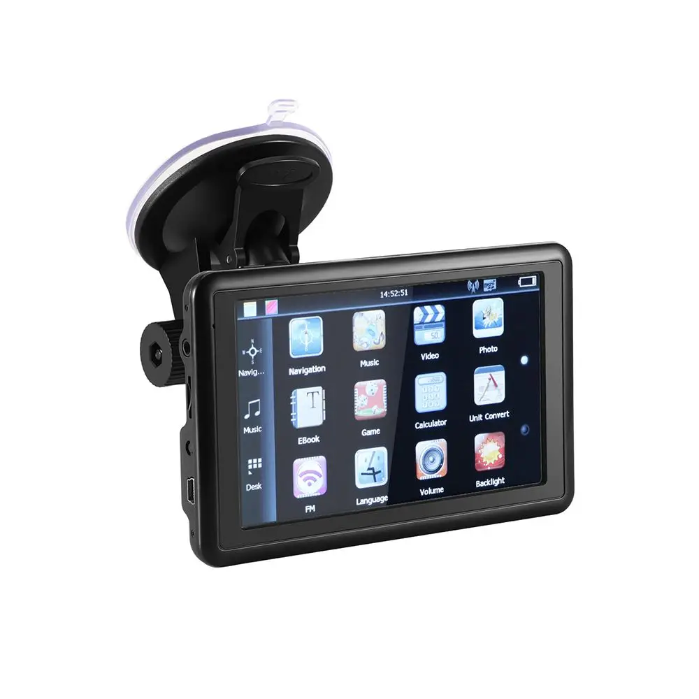 Автомобильный GPS-навигатор 5 дюймов 128 м спутниковый навигатор новейшие