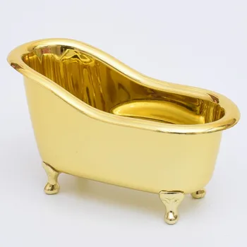 

2PCS Bathroom set Storage bathtub Mini bathtub bathroom accessories lovely storage box for toothpaste toothbrush storage D5