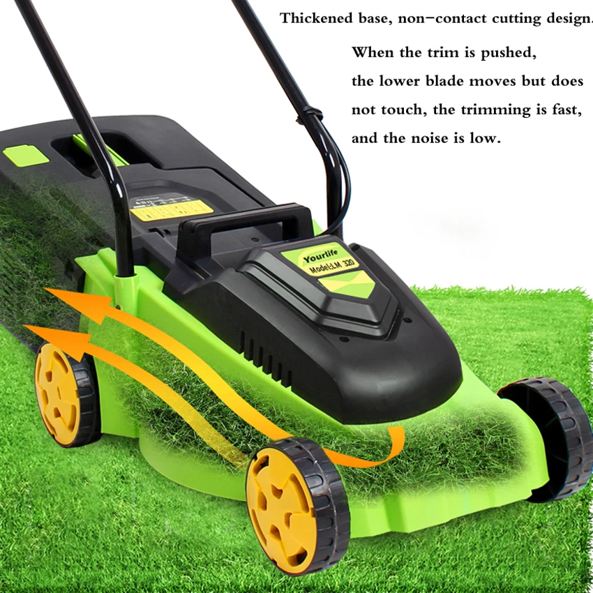New Arrival 1500W Home Electric Lawn Mower Touching Lawn Mowers Push-type Lawn Mower 230V-240V / 50Hz 330mm 2900r/min Hot Sale New Arrival 1500W Home Electric Lawn Mower Touching Lawn Mowers Push-type Lawn Mower 230V-240V / 50Hz 330mm 2900r/min Hot Sale