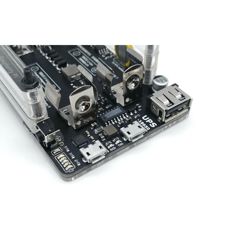 Новый UPS 18650 MAX17040G Raspberry pi плата расширения мощности с RTC замером 5 в выходной