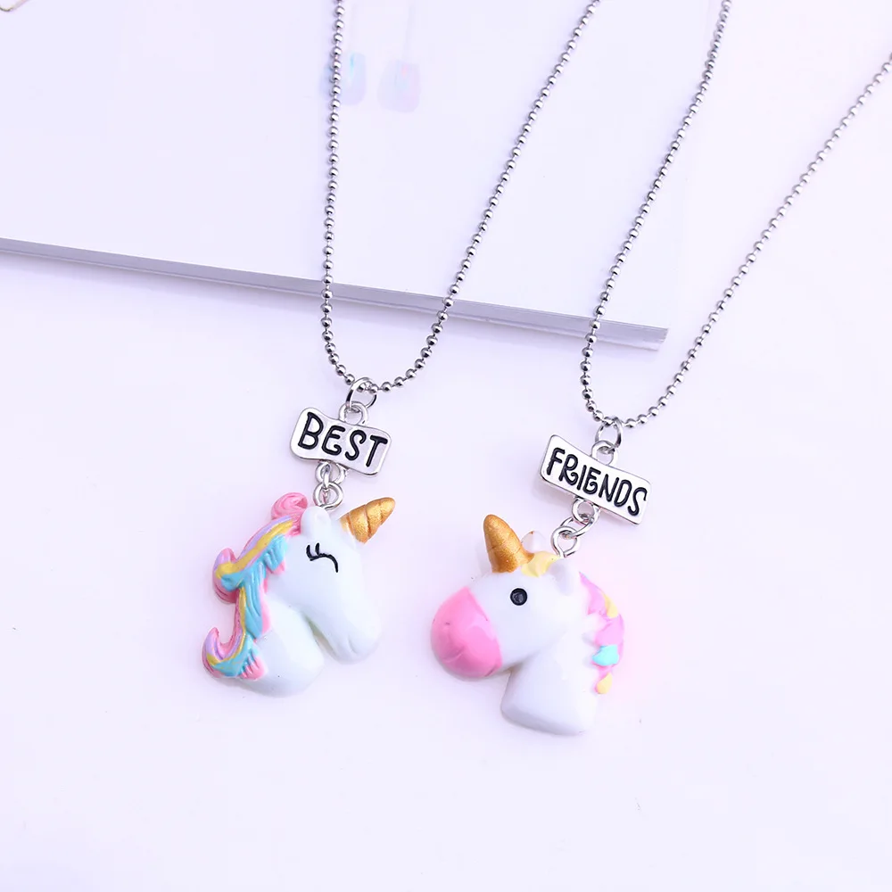 2PCSLot Unicorn Color Stereo Action Figures Men Women Memento Gift Toys 1