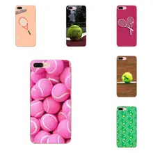 Para Huawei P7 P8 P9 P10 P20 P30 Lite Mini Plus Pro 2017, 2018 de 2019 de silicona suave TPU piel transparente pintura de pelota de tenis