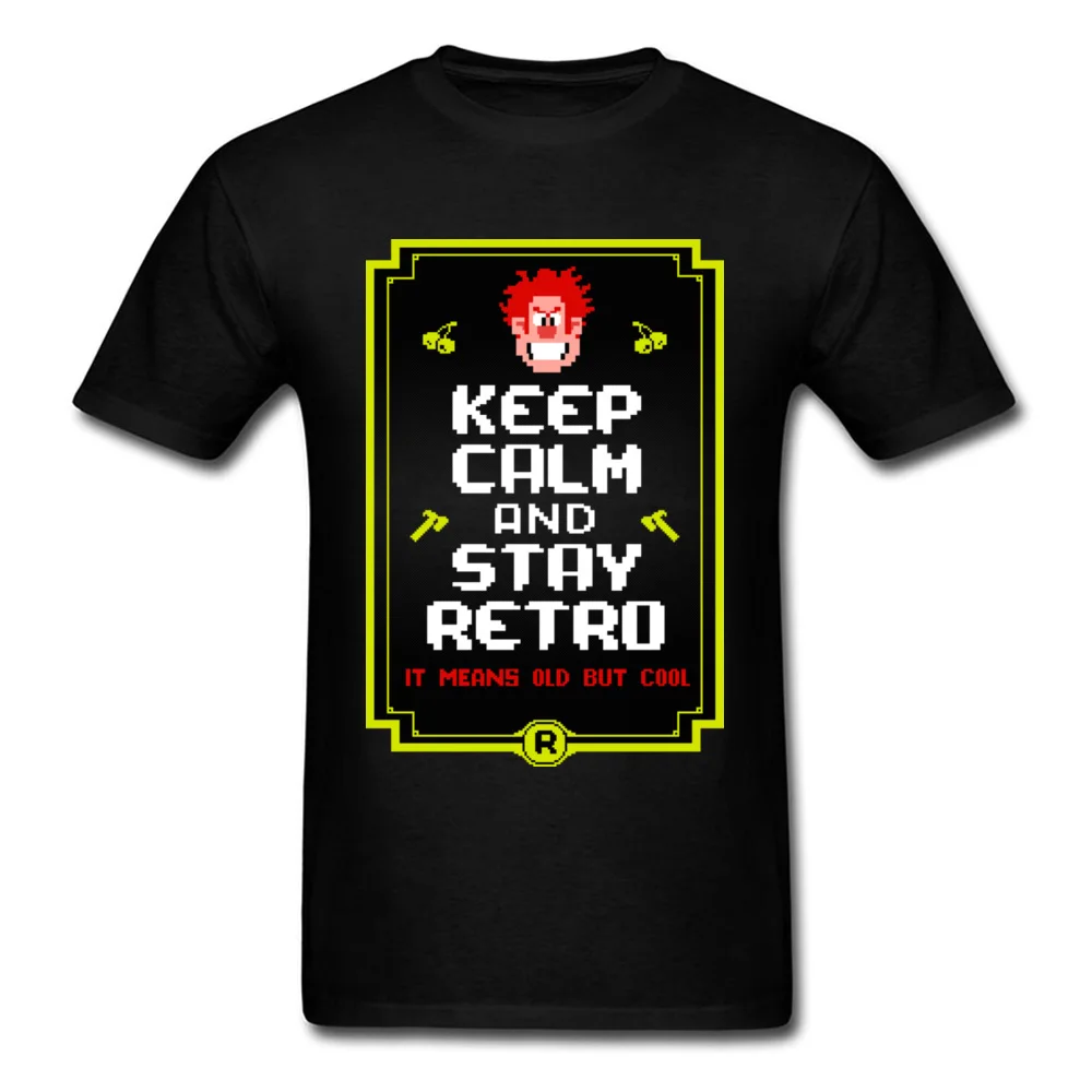 Keep Calm Stay Ретро футболка мужские футболки группы топы старые но крутые