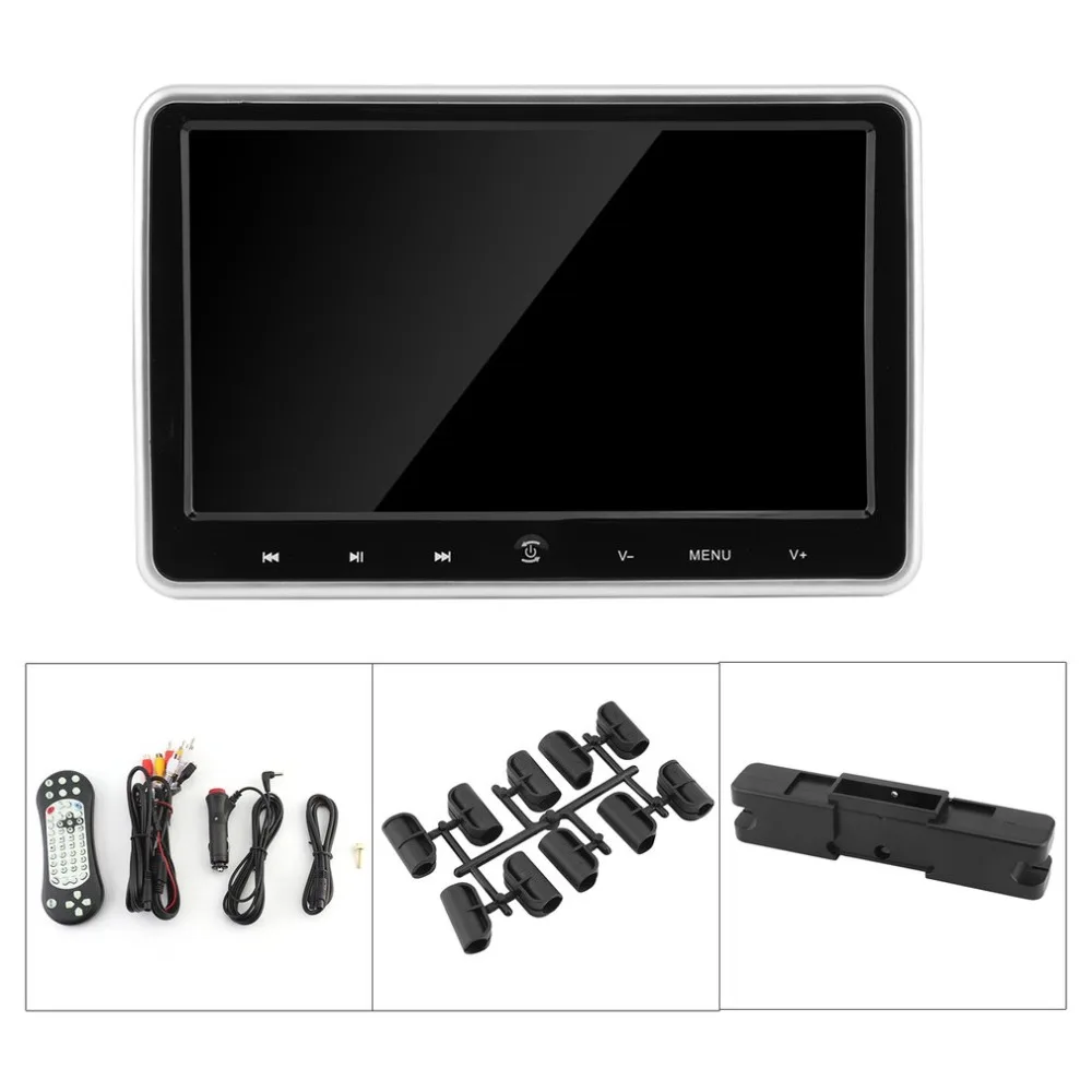 

10.1 Inch LCD Digital Screen Headrest Monitor Universal Car Headrest DVD Player Portable HDMI Media Player Vehicle Parts for Car