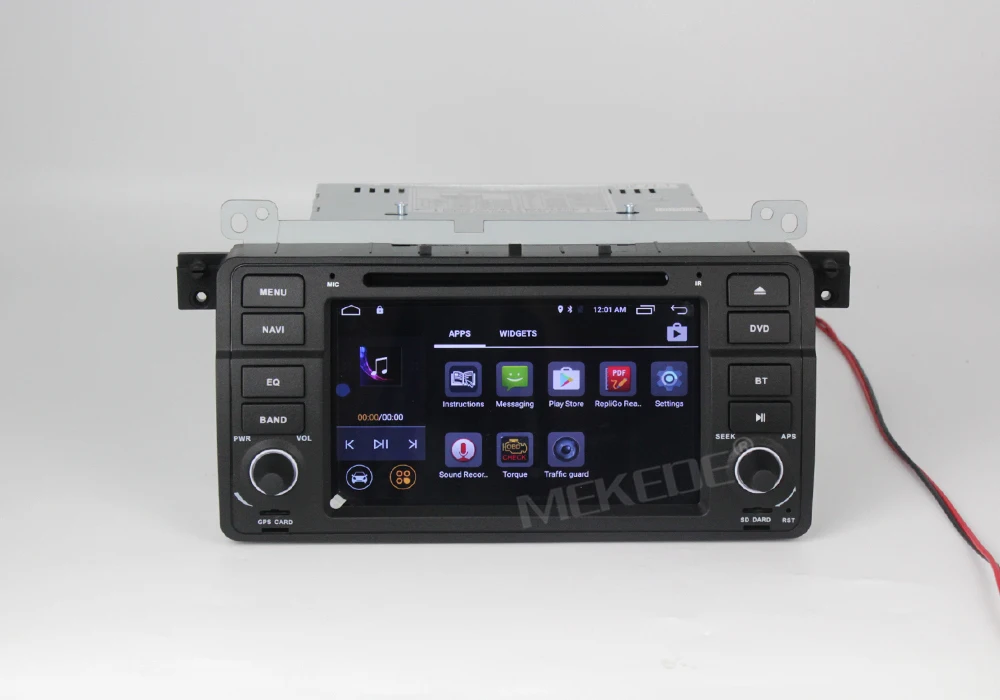 Sale NaviFly 4G LTE Android8.1 Quad Core Car Radio DVD GPS Navigation Stereo for BMW E46 3 Series M3 1998-2006 RAM 2GB HD 1024*600 49