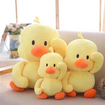 

Mry Baby Dolls Cartoon Stuffed Toys Small Yellow Kawaii Duck Doll Children Gift Animal Toys Gift For Plush Kids Girls Decoration