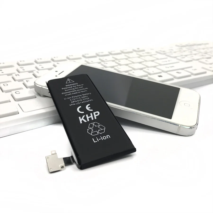 Новинка 2019 100% оригинальный KHP Аккумулятор для телефона iPhone 4S батарея 1430 мАч