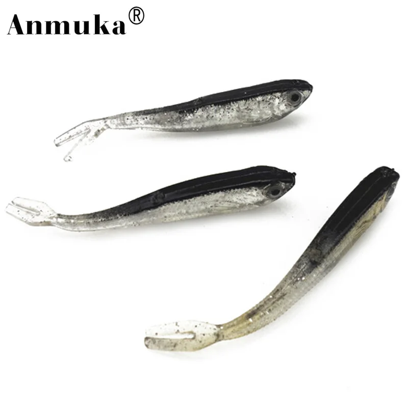 Anmuka 5Pcs Artificial Fishing Lure Bionic Soft Fishy Smell Pesca Sea Tackle 7.5cm | Спорт и развлечения