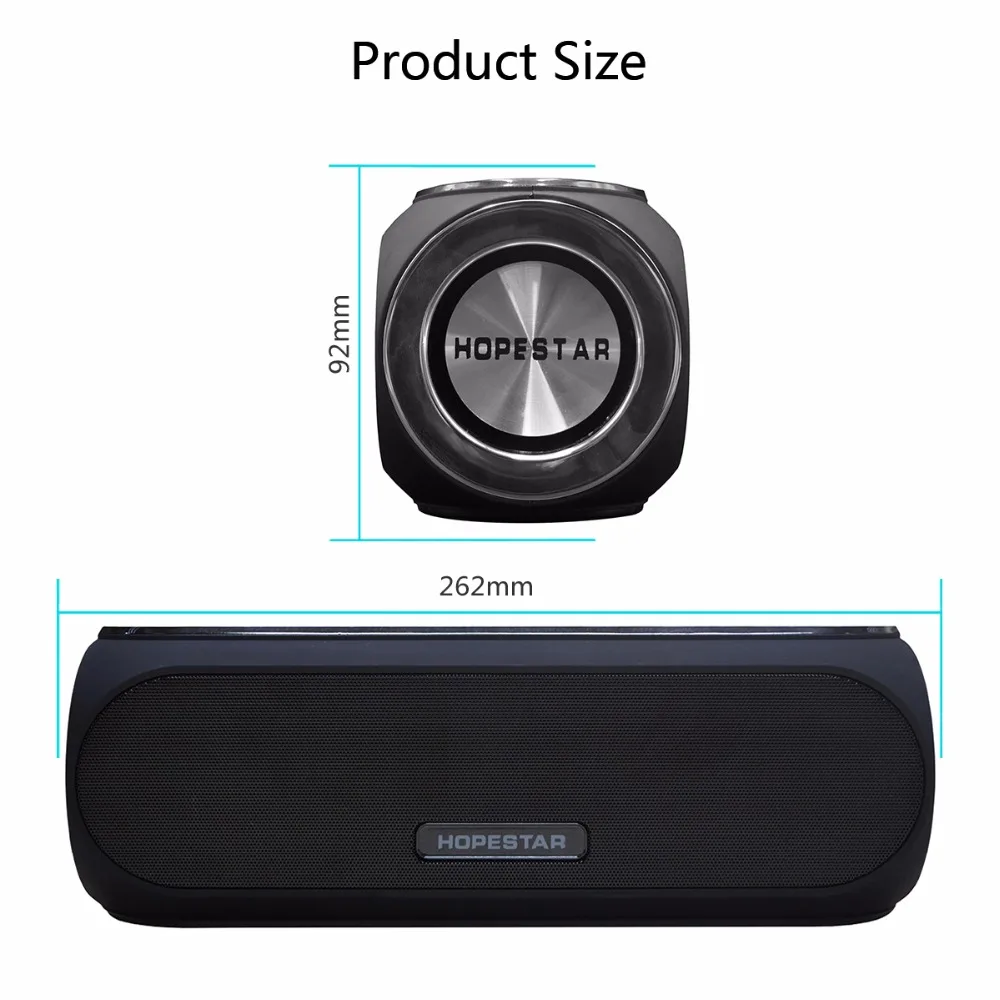 H19 Wireless Bluetooth speaker touch control