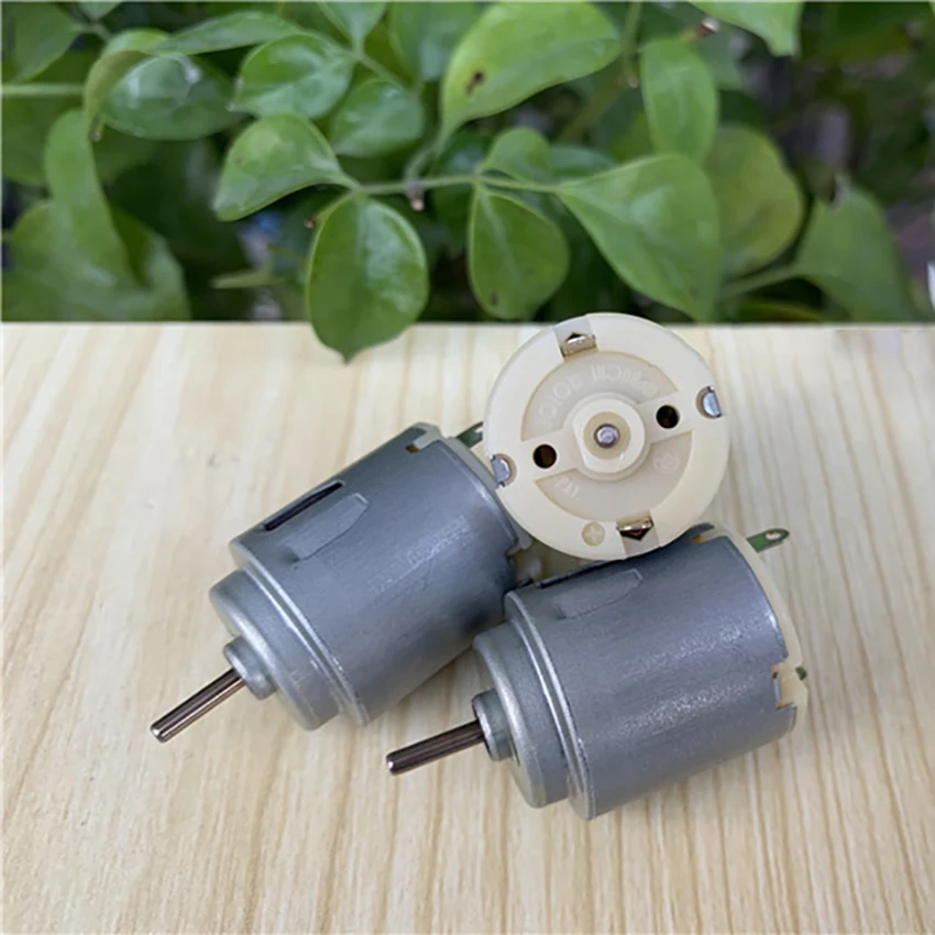 

RE-140RA Round DC Micro Motor 1.5-4.5v 5700-16000rpm 130-175ma Electric Machinery DIY Model Remote Control Car Toys