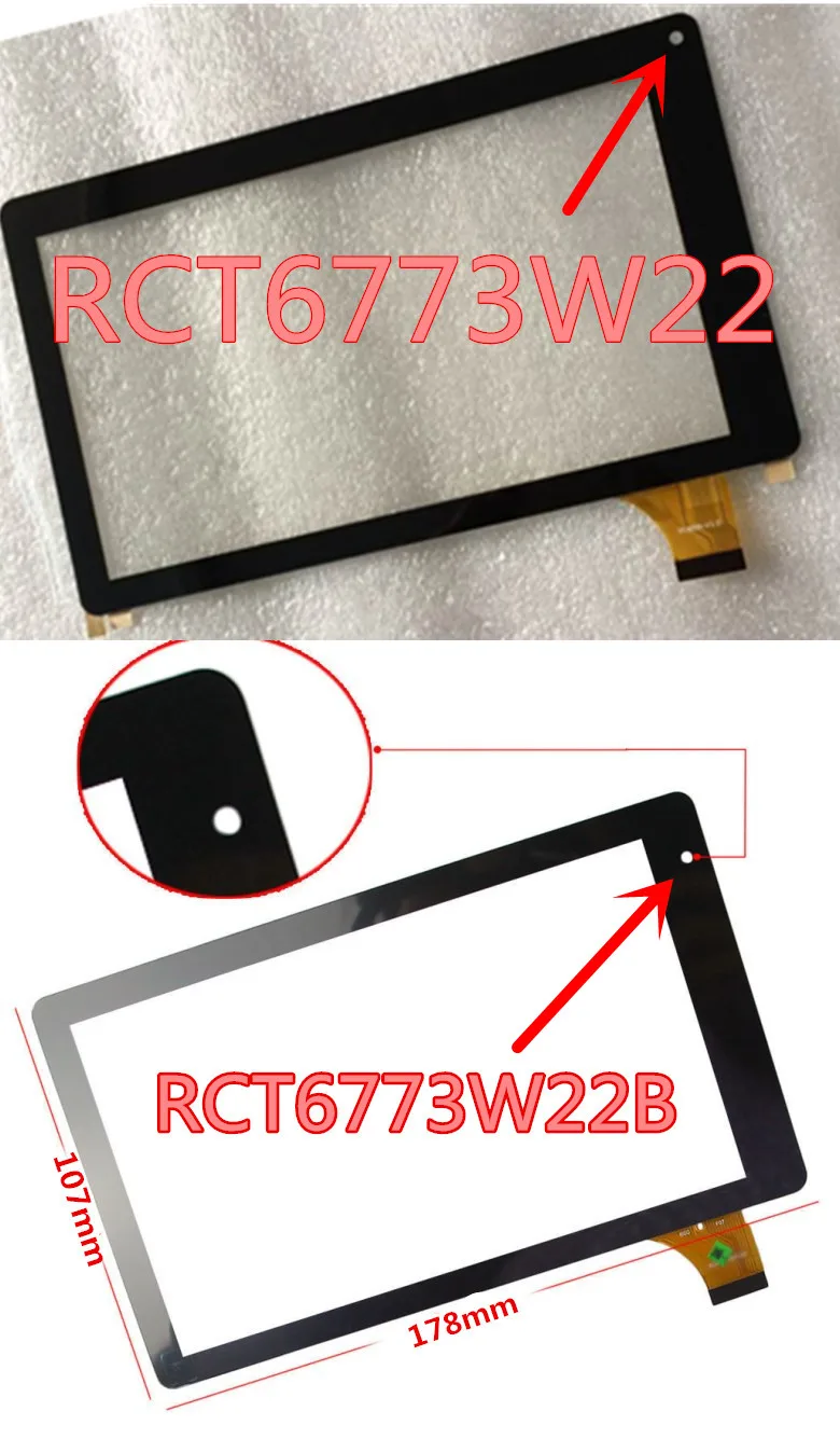 new 7inch for RCA VOYAGER ll Model RCT6773W22B RCT6773W22 tablet pc