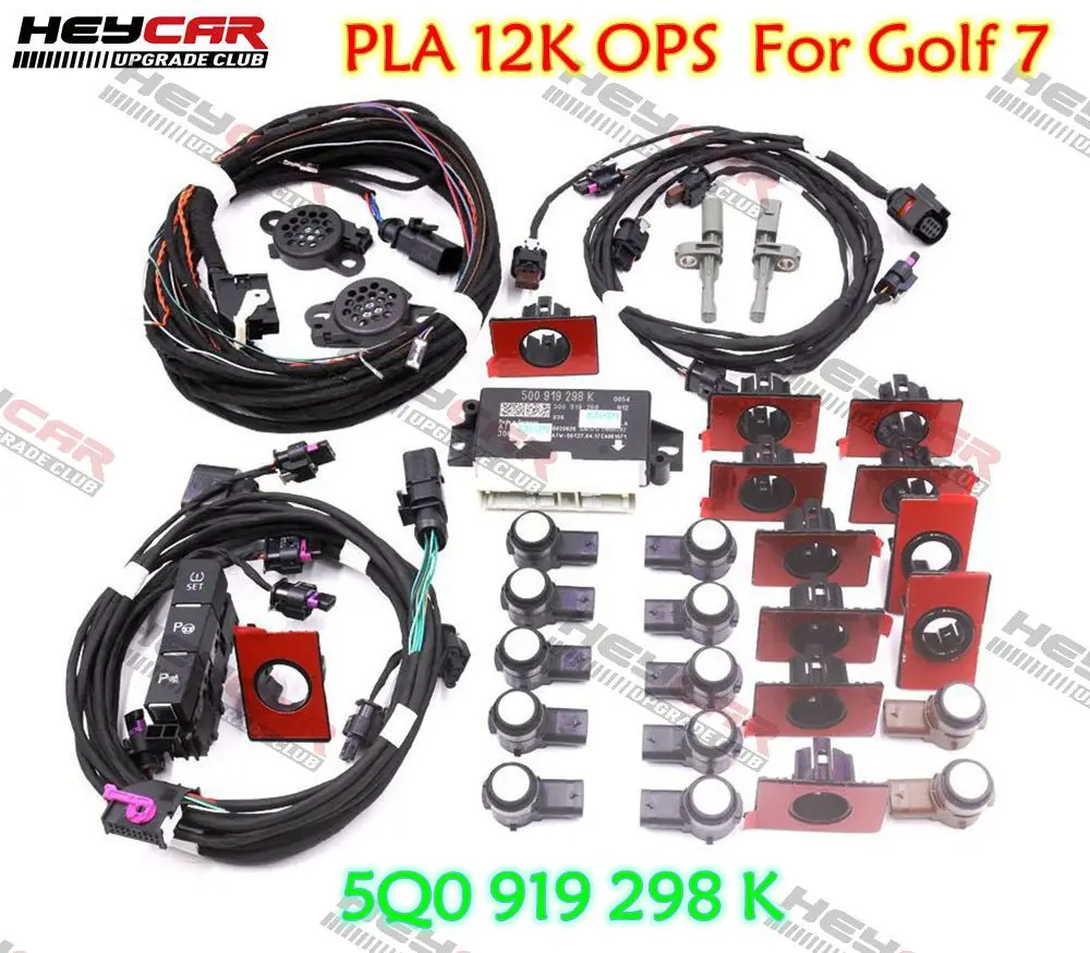 

Front And Rear Intelligent Parking Assist Park Assist PLA 12K OPS LHD For VW Golf 7 MK7 VII UPGRADE 5Q0 919 298 K