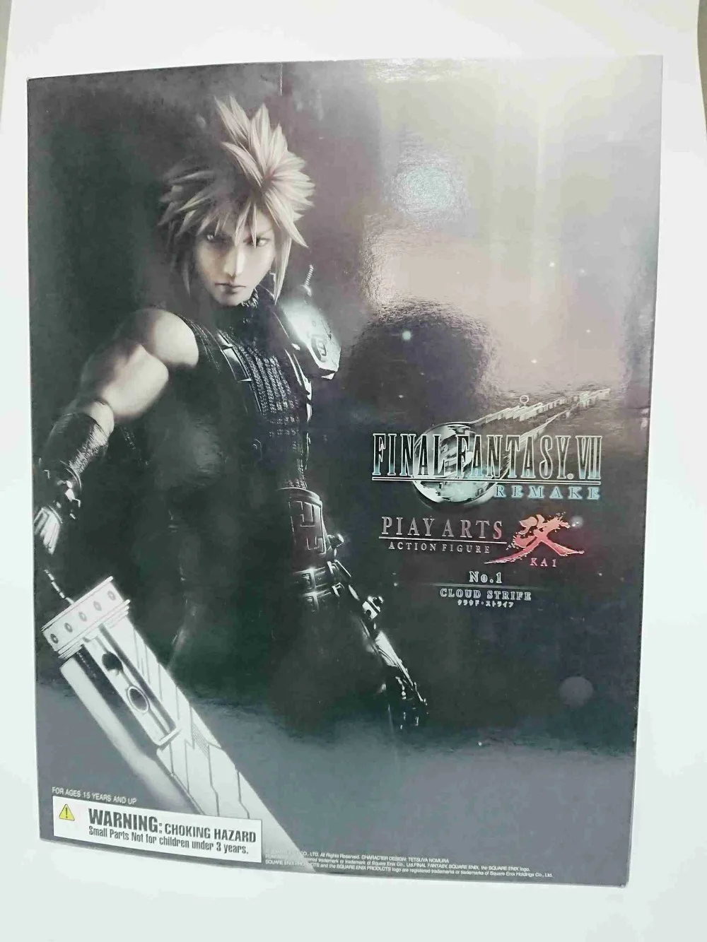 Play Arts Kai Cloud Strife 2 й Final Fantasy Figure Art PA 27 см ПВХ фигурка кукла игрушки детский