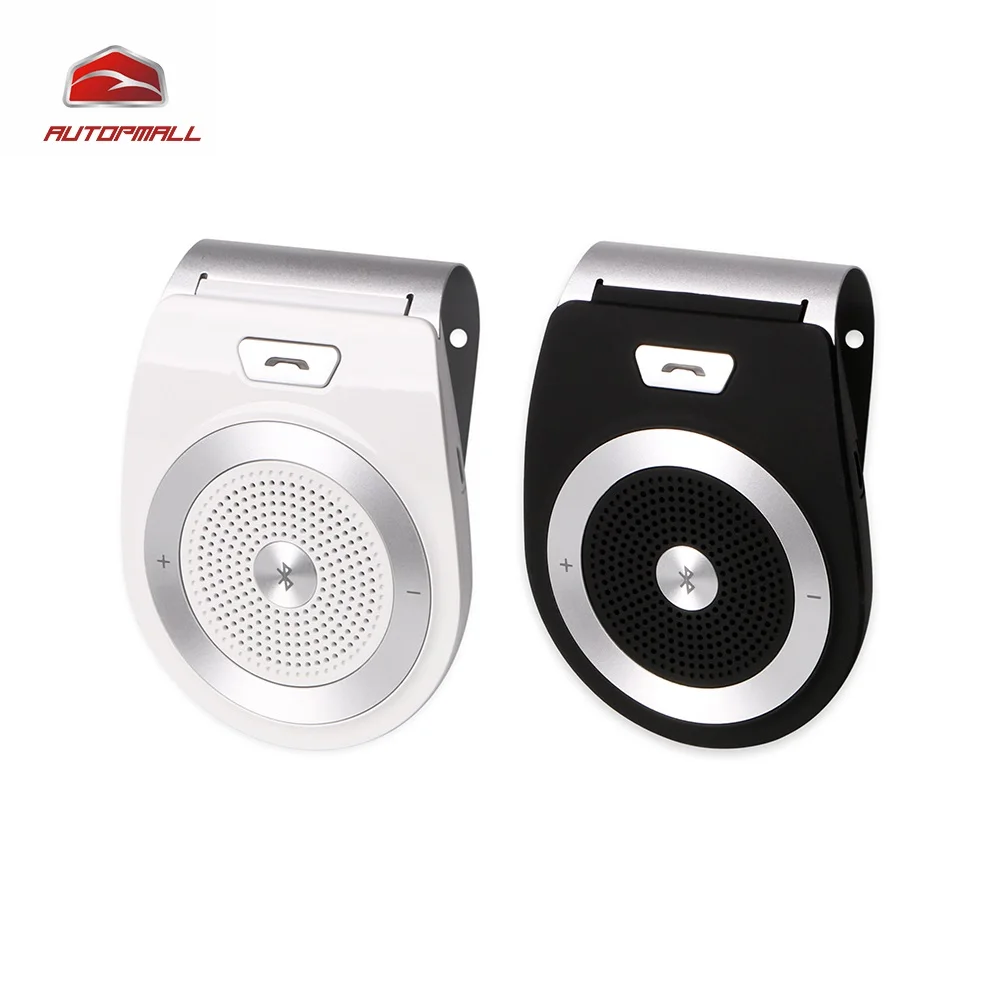 2017 Car Bluetooth Kit T821 Handsfree Speaker Phone Support Bluetooth 4.1 EDR Wireless Car Kit Mini Visor Can Hands Free Calls