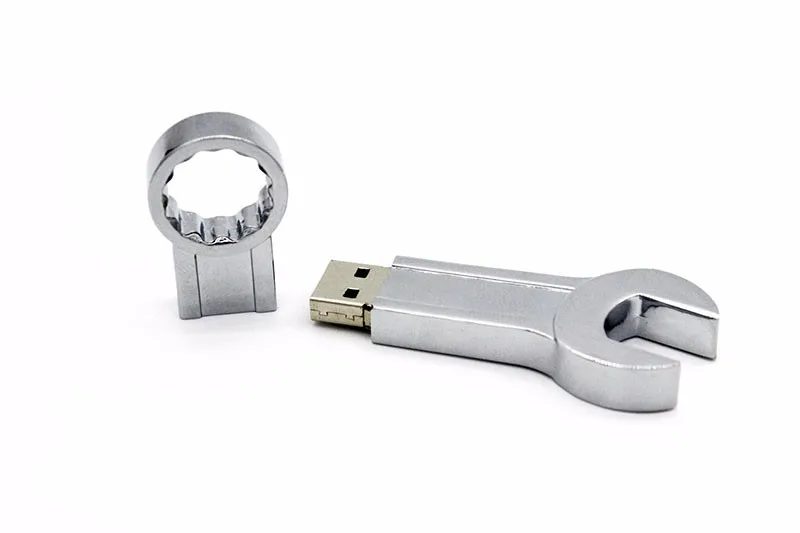 SHANDIAN металлический инструмент, флешка, мини-ключ, USB флеш-накопитель, карта памяти, флеш-накопитель, USB креативная флешка, 4 ГБ, 8 ГБ, 16 ГБ, 32 ГБ, 64 ГБ