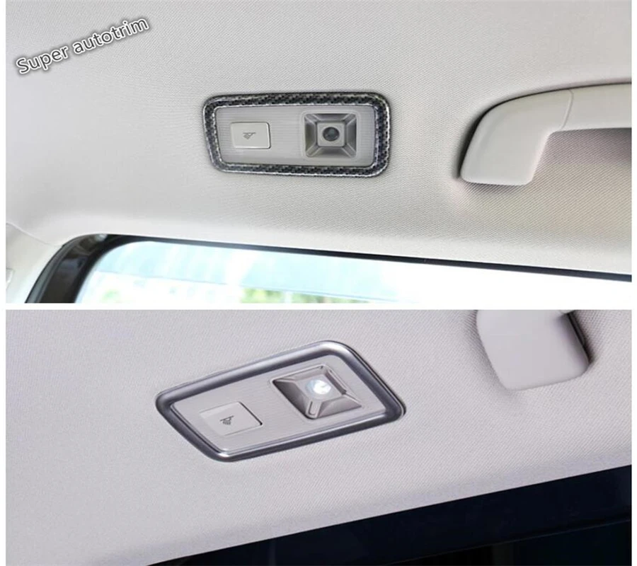 

Lapetus Rear Roof Reading Lights Lamp Cover Trim Accessories Interior Fit For Volkswagen VW Tiguan 2016 2017 2018 2019 ABS