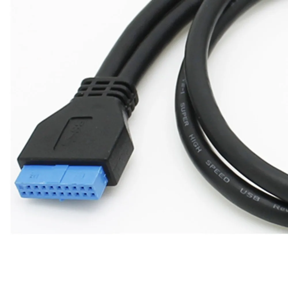 2 порта USB 3 0 двойной женский с винтовым креплением на материнскую плату 20pin кабель