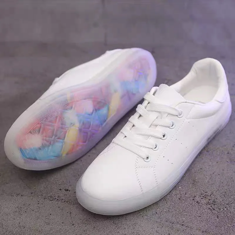 tenis vulcanized transparente