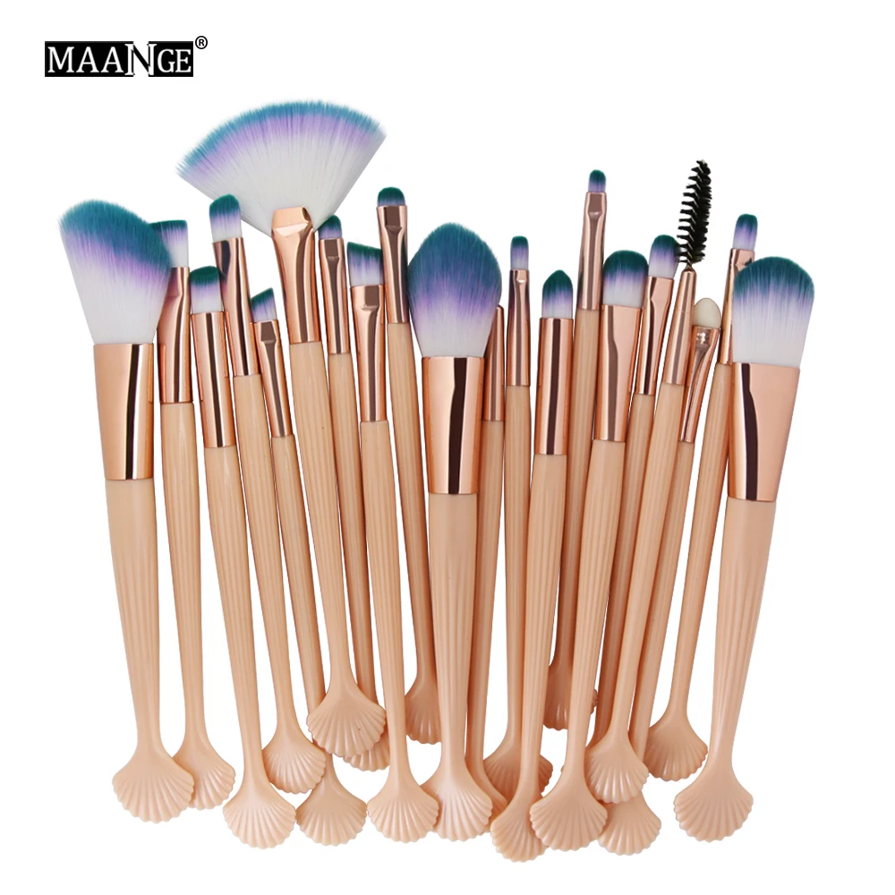 20Pcs Beauty Makeup Brushes Set Foundation Eye Shadow Applicator