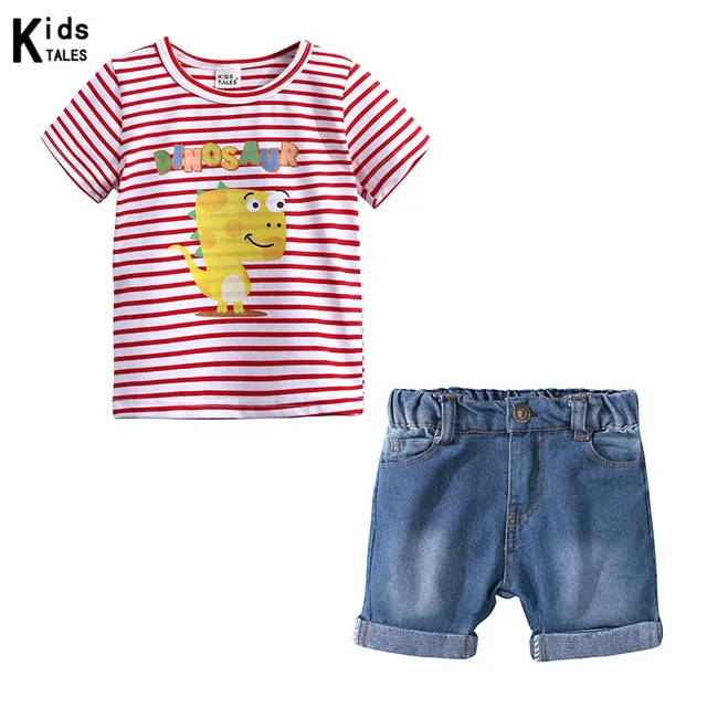 

Summer Children Boys Girls Cotton Clothes Kids Cartoon T-Shirt Shorts 2pcs. Toddler Fashion Clothing Sets Baby Tracksuits