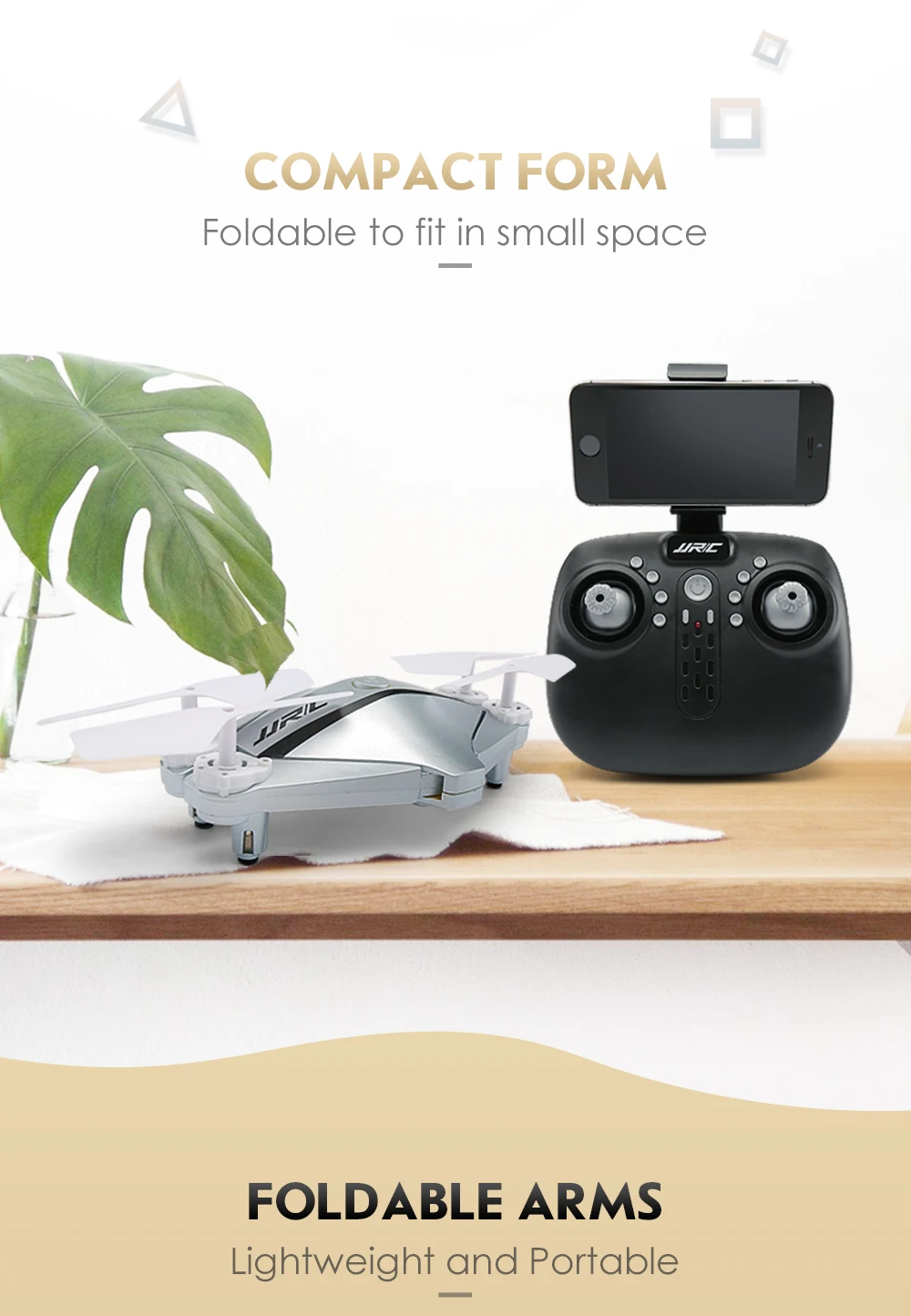 JJRC H44WH DIAMAN FOLDABLE DRONE WITH 720P CAMERA HD WIFI DRONES 3