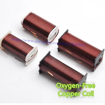 

1pcs 2.0mm 1.0mH-3.5mH Speaker Crossover Inductor Brown Oxygen-Free Copper Wire Coil for Audio Amplifier