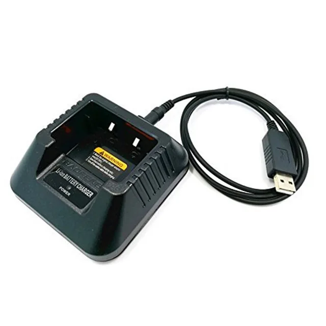 Оригинальный кабель USB Зарядное устройство для Портативный Baofeng UV-5R dm-5r bf-f8hp плюс серии раций Двухканальные рации