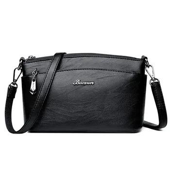 

Luxury Women Messenger Bags Designer Woman Bag 2018 Brand PU Leather Shoulder Bags Tote Bag sac a main femme nouvelle collection