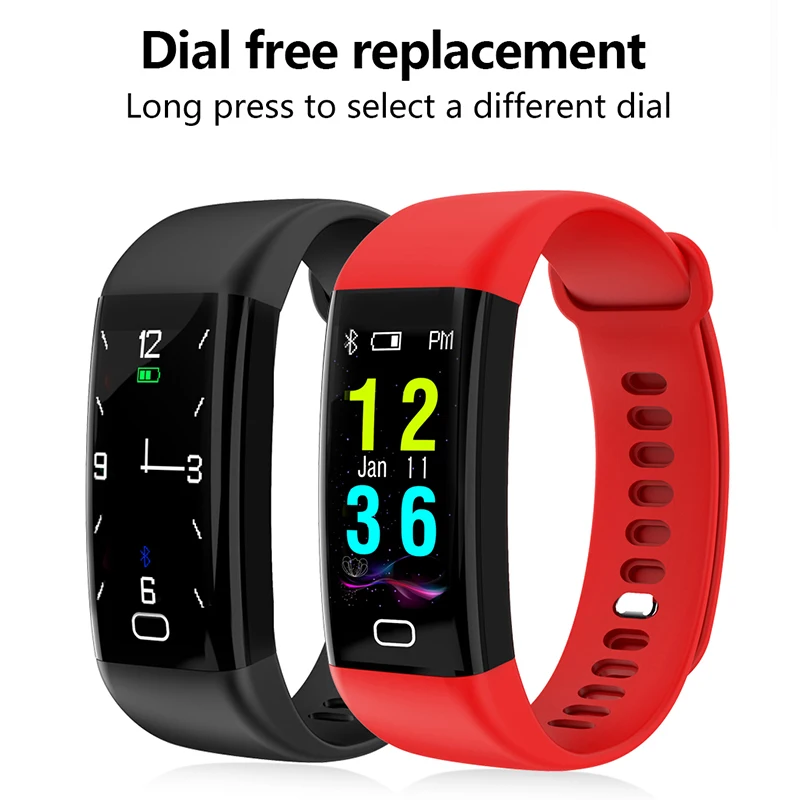 

Smart bracelet F07 Plus Color Screen IP68 Waterproof Smart band Heart Rate Fitness Bracelet Blood Pressure Monitor Wristband