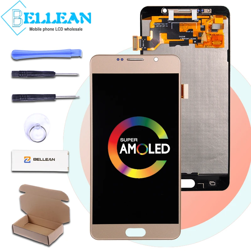 

Catteny For Samsung Galaxy Note 5 LCD Touch Screen Assembly Digitizer Assembly N9200 Lcd N920F N920T N920A N920V N920C Display