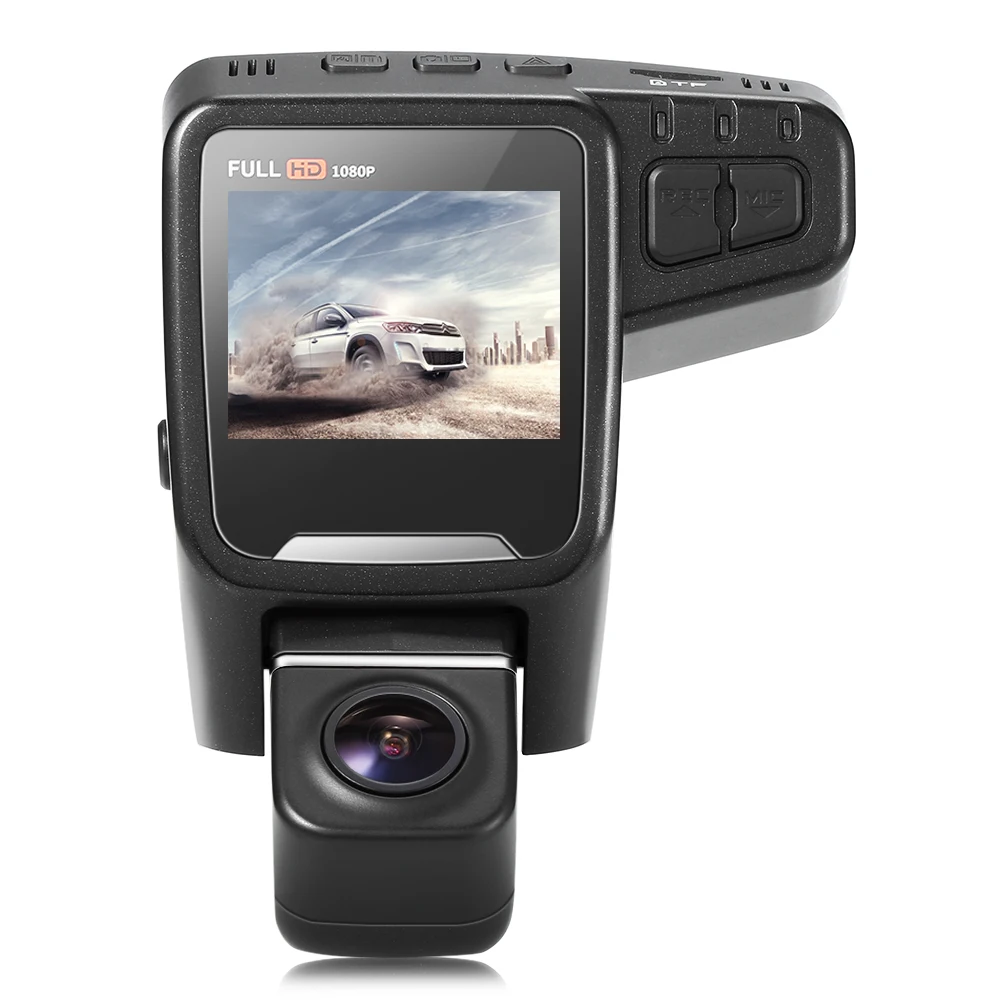 

T682 Novatek Chip Car Hidden Dash Cam 2 Inch FHD 1080P 170 Degree Rotation Lens WDR GPS Loop Record Auto Driving Recorder
