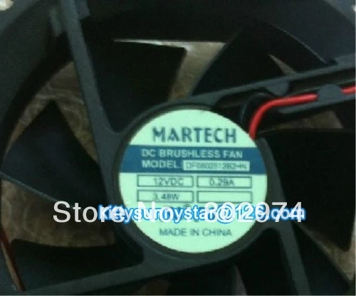 Martech 8025 DF802512B2HN 12 В 0.29A 3.48 Вт 2 провод вентилятор охлаждения | Компьютеры и офис
