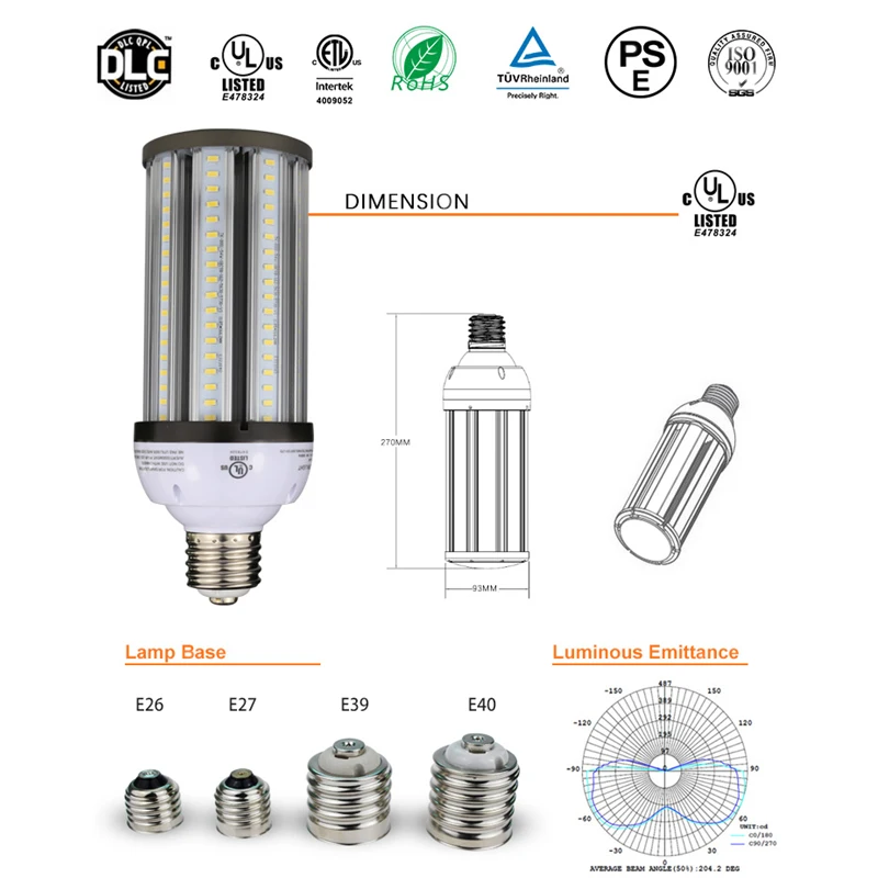 54W LED CORN