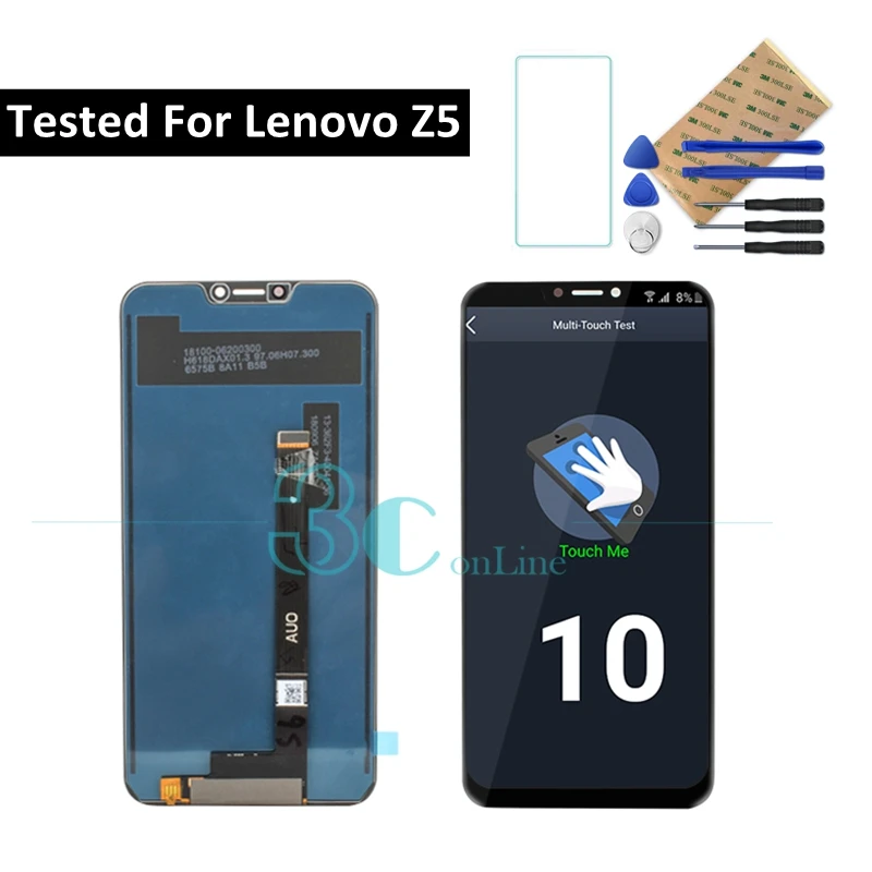 AAA Quality For Lenovo Z5 LCD Display Touch Screen Panel L78011 Digitizer Assembly Replacement Repair Parts | Мобильные телефоны и