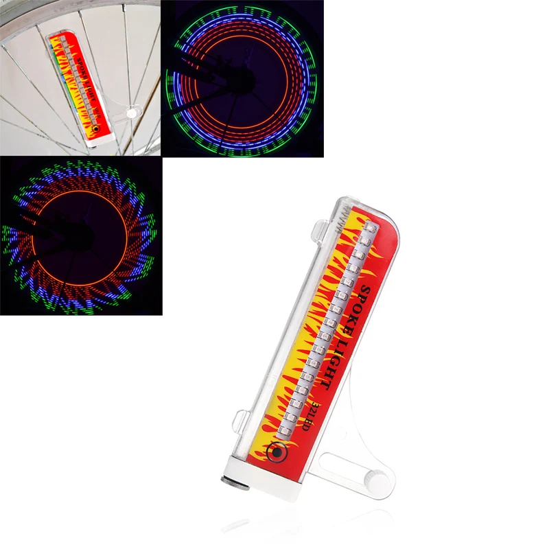 Best Colorful Bicycle Bike Cycling Wheel Spoke Light 32 LED 4 Colors 32 Patterns 1 Best Colorful Bicycle Bike Cycling Wheel Spoke Light 32 LED 4 Colors 32 Patterns 1