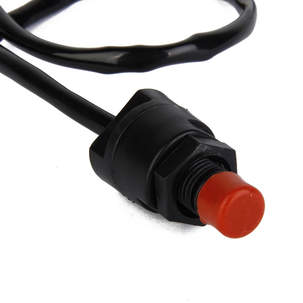 Motorboat Outboard Engine Ignition Starter Key Switch & Stop Tether Cord for Kayak Canoe Rafting Surf Surfing Rowing Boat Access