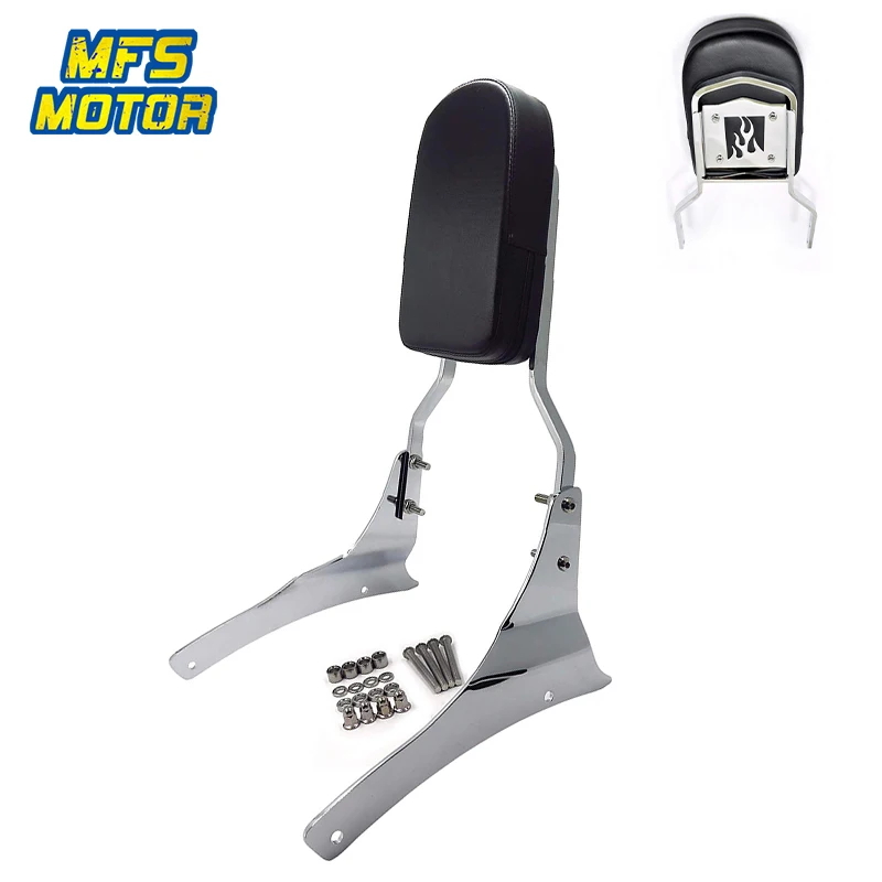 Sissy Bar Backrest Motorcycle Seat Back Rest For 2005-2014 Suzuki Boulevard C50