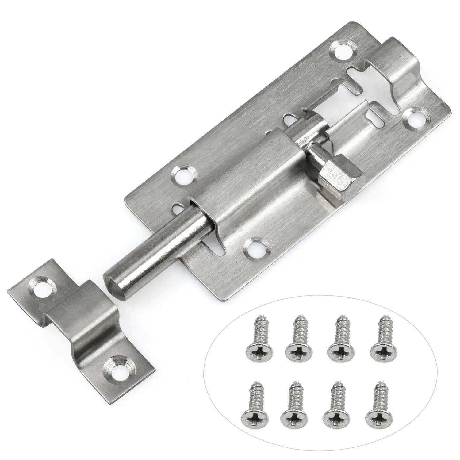 Size : 6 inch MUMA Door Lock Door Catch 6in/ 8in/10in Door Bolt Barrel Sllde Lock For Bathroom Toilet Shed Bedroom Door Latch Easy Fit Size : 6 inch MUMA Door Lock Door Catch 6in/ 8in/10in Door Bolt Barrel Sllde Lock For Bathroom Toilet Shed Bedroom Door Latch Easy Fit
