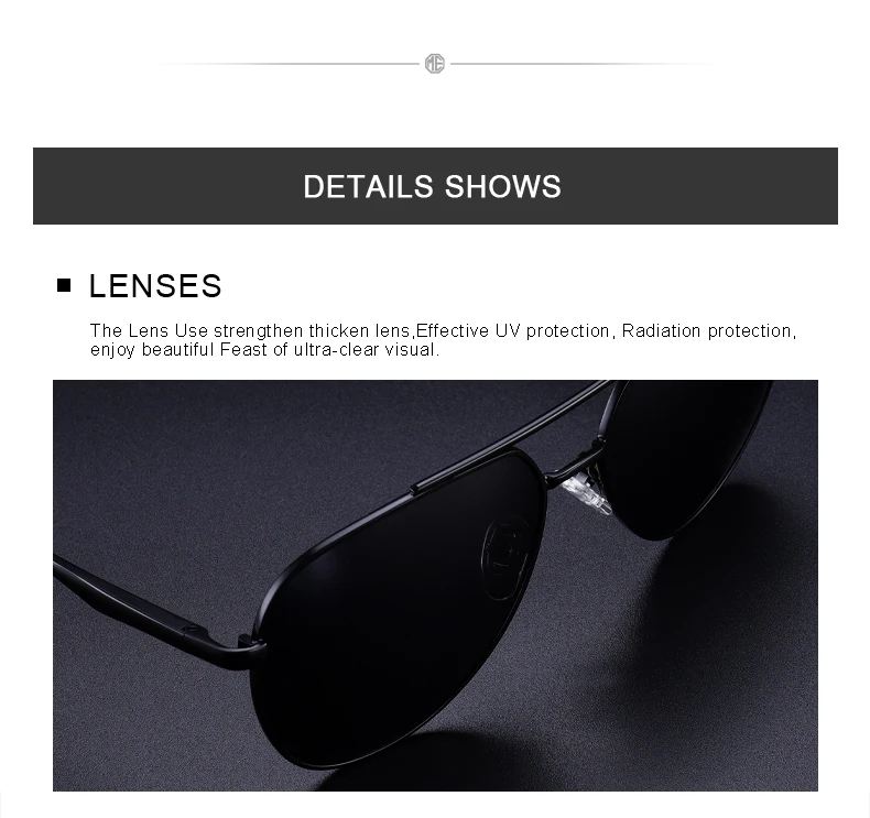 MERRYS, дизайнерские мужские классические солнцезащитные очки пилота, авиационная оправа, HD поляризационные солнцезащитные очки для мужчин, для вождения, защита от уф400 лучей, S8316