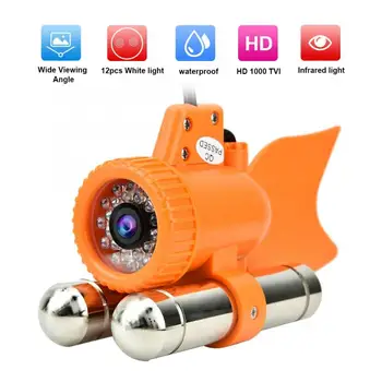

DC12V 12LED 1000TVL HD Underwater Camera Color Video Night Vision Fish Finder fishing camera Underwater Camera sualtı kamera