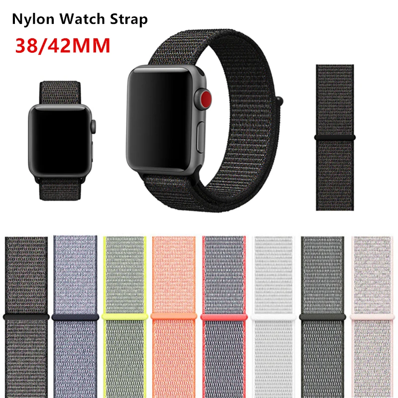 Sport Loop Wrist Band For Apple Watch 3 38mm 42mm Series 3 2 1 Original ...