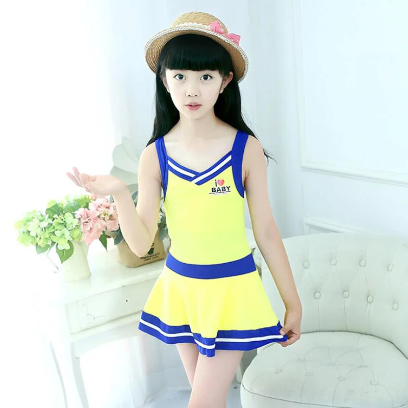 

sunny eva girl swimsuit fused one-piece swimwear 2019 swimsuit with ruffles swimsuit for children