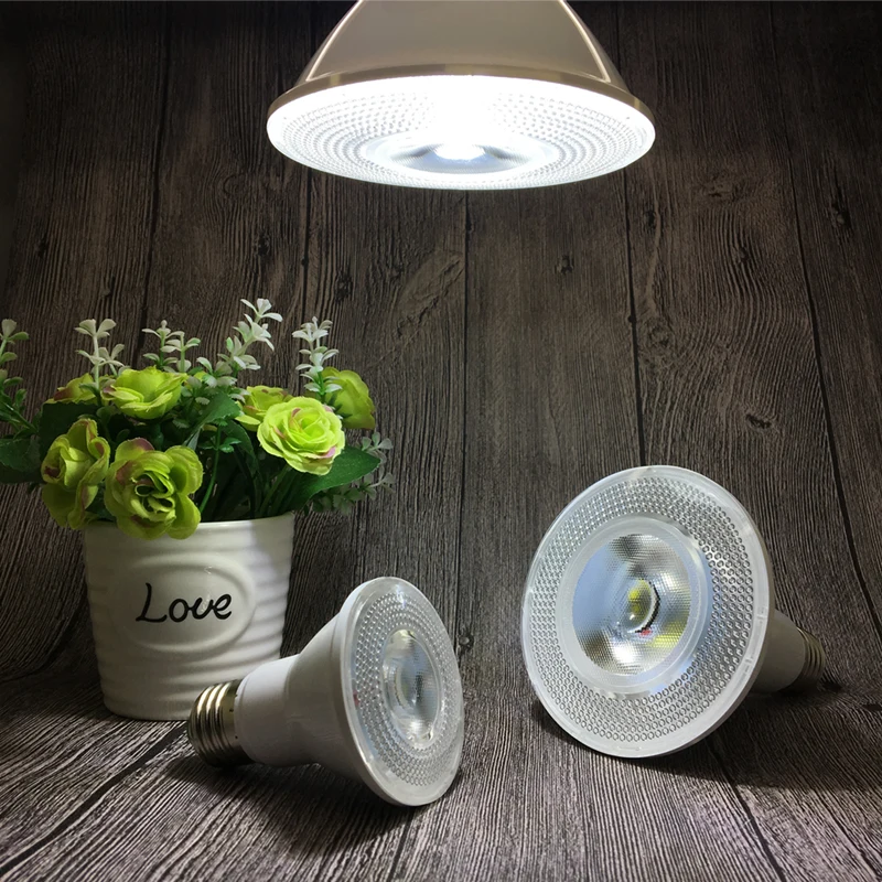 

1x E27 10W/18W/30W PAR20 PAR30 PAR38 Waterproof IP65 LED Spot Light Bulb Lamp Indoor Lighting AC85-265V